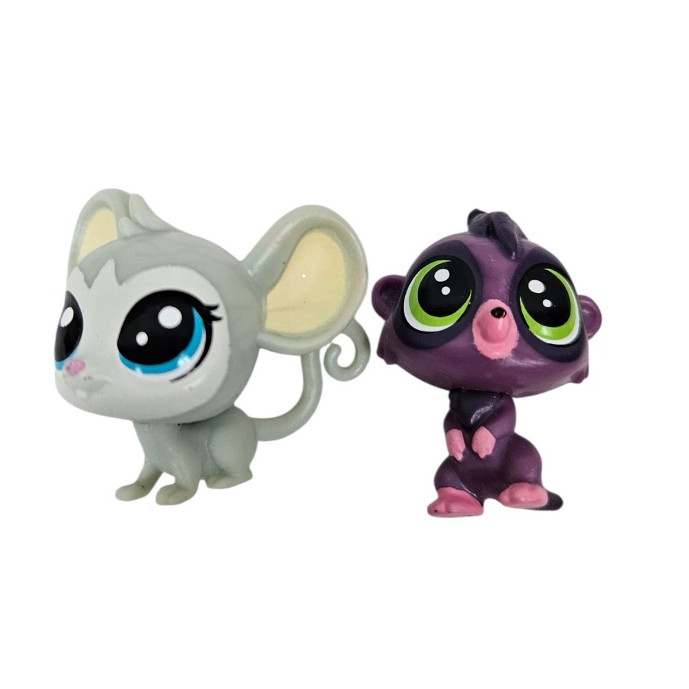 Littlest Pet Shop Mini LPS Figures Lot of 8 Toy Collection Cute Animals A103 - Picture 8 of 11